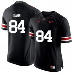 Men's Ohio State Buckeyes #84 Brock Davin Black Nike NCAA College Football Jersey Stability PDR8044BC